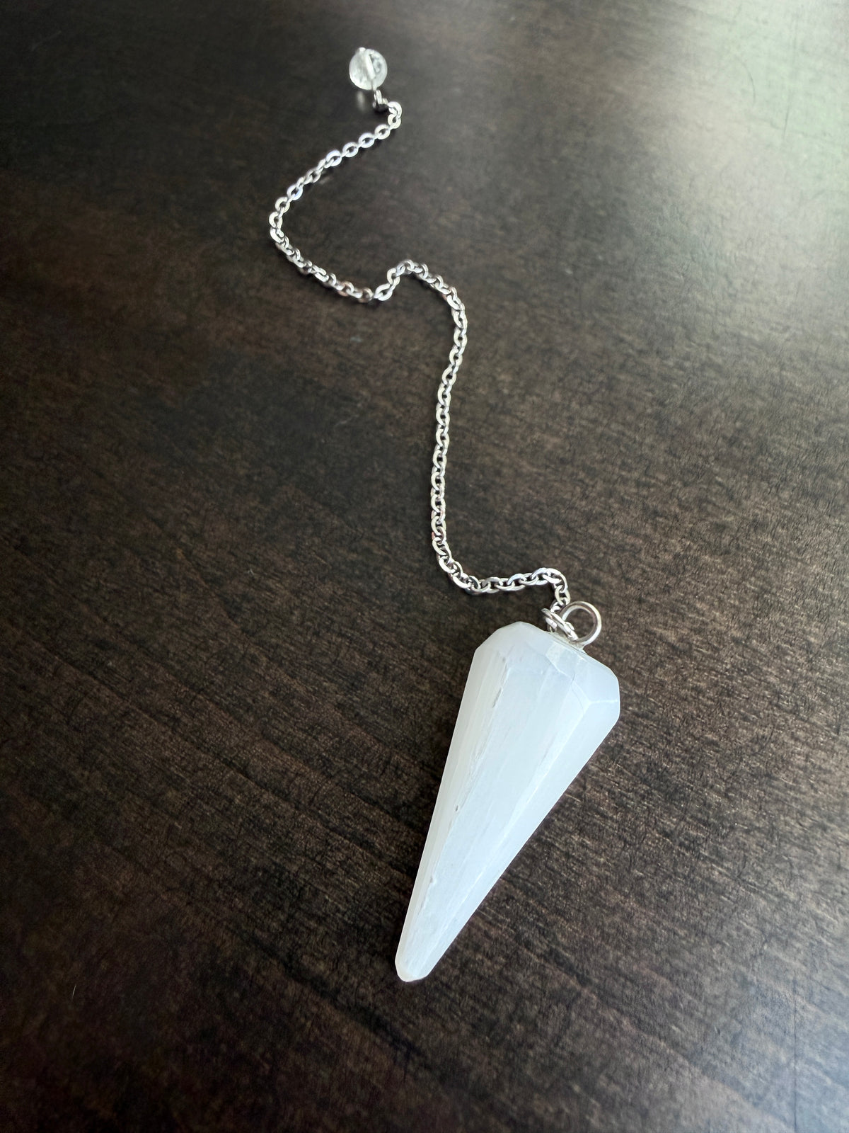 Selenite Pendulum