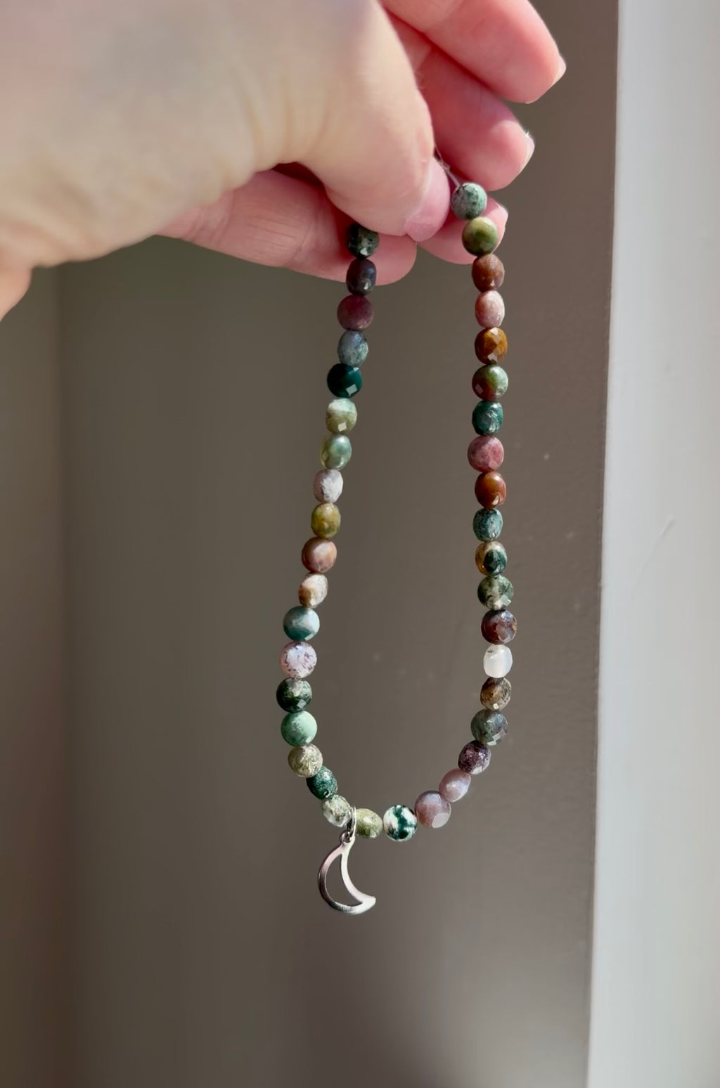 Rainbow Jasper Anklet