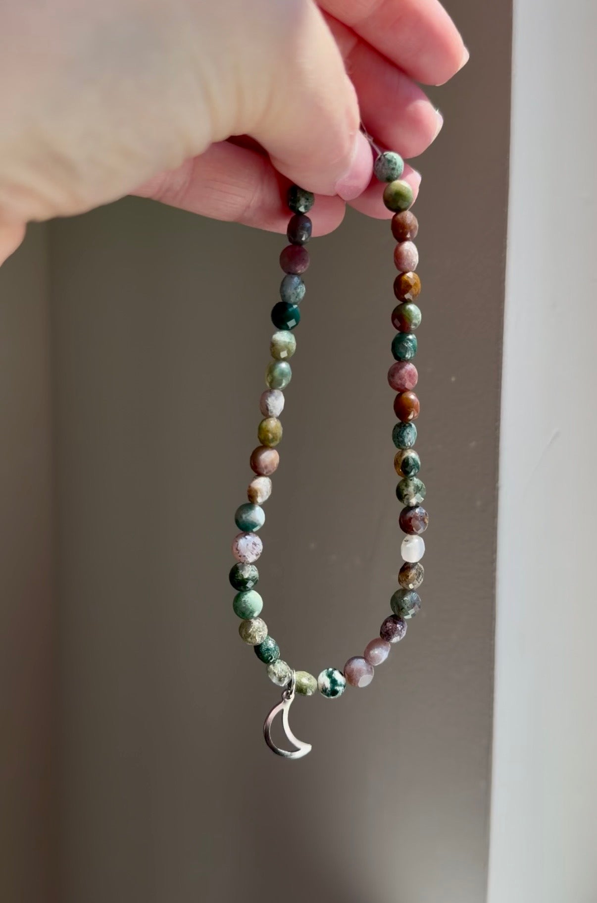 Rainbow Jasper Anklet