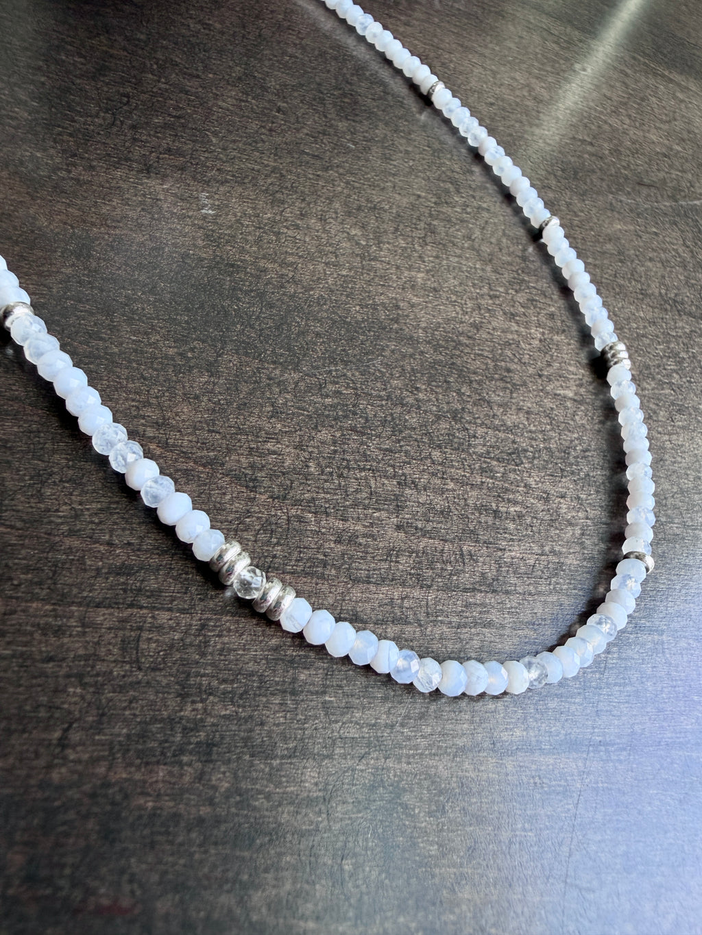 Blue Lace Agate Necklace